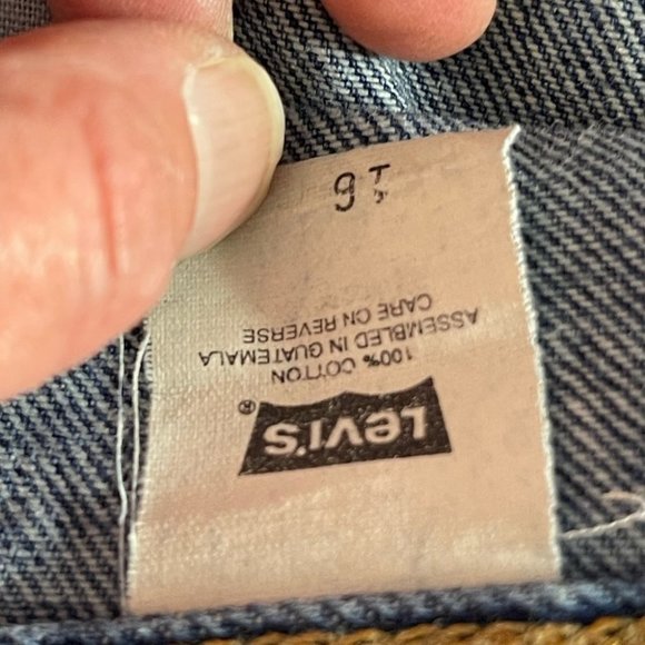 Levi’s Vintage Denim Skirt Size 16 - Picture 8 of 12